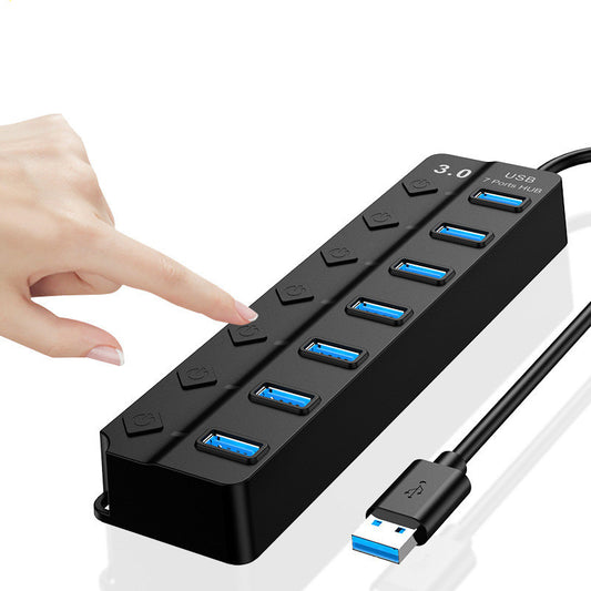 7-Port High-Speed Usb3.0 Hub